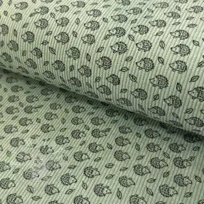 Menčester STRETCH Little hedgehog old green