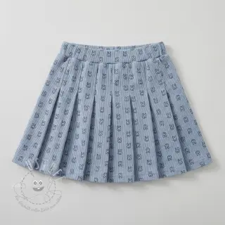 Cord STRETCH Little bunny old blue
