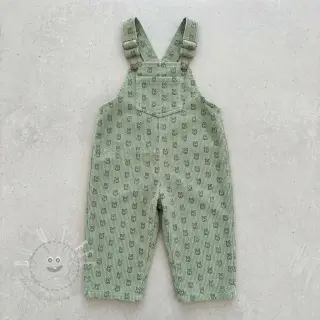 Cord STRETCH Little bunny old green