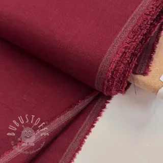 Viskosestoff leinen SPANDEX burgundy