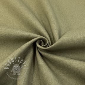 Viskosestoff leinen SPANDEX moss green