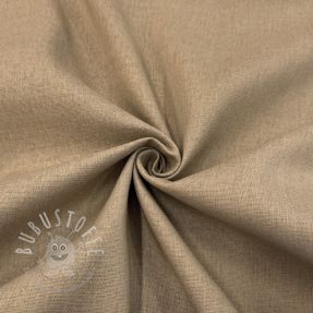 Viskosestoff leinen SPANDEX taupe
