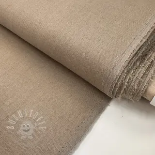 Viskosestoff leinen SPANDEX taupe
