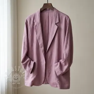 Viskosestoff leinen SPANDEX lilac