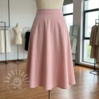 Viskosestoff leinen SPANDEX old rose