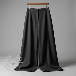 Viskosestoff leinen SPANDEX black