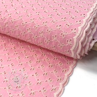 Baumwollstoff EMBROIDERY Rosemary rose