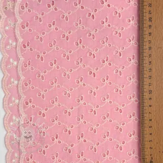 Baumwollstoff EMBROIDERY Rosemary rose
