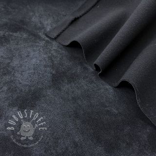 Bekleidungskunstleder FOIL navy