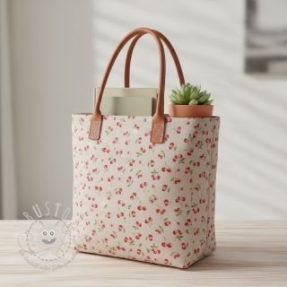 Dekostoff Linenlook Griotte multico