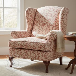 Dekostoff Linenlook Meredith rouge