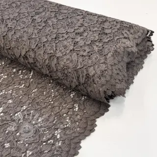 Spitzen Scallop dark grey