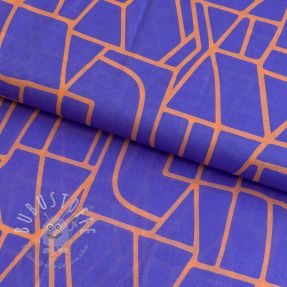 Baumwollstoff VOILE NERIDA HANSEN Town blue