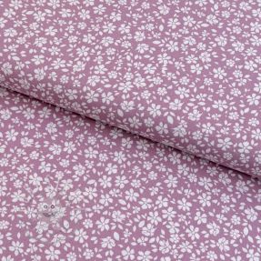 Viskosestoff POPLIN STRETCH Small flowers cherryblossom