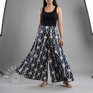 Baumwollstoff BATIK navy