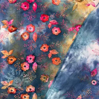 Feincord TIE DYE 21W Catchy design C