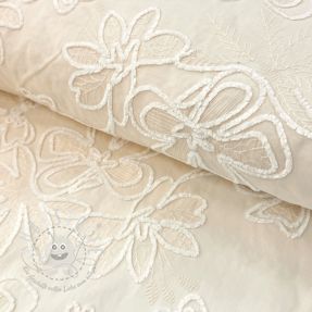 Baumwollstoff EMBROIDERY Chenille Manon design A