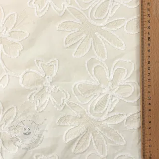 Baumwollstoff EMBROIDERY Chenille Manon design A