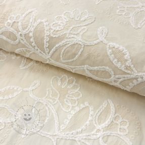 Baumwollstoff EMBROIDERY Chenille Manon design B