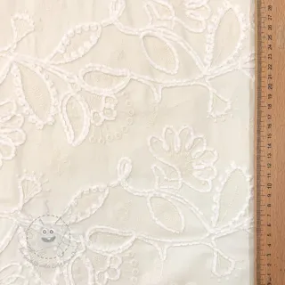Baumwollstoff EMBROIDERY Chenille Manon design B