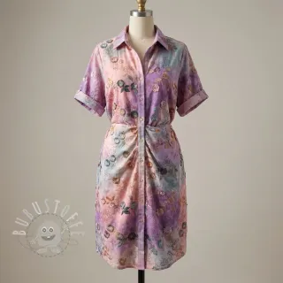 Feincord TIE DYE 21W Catchy design B