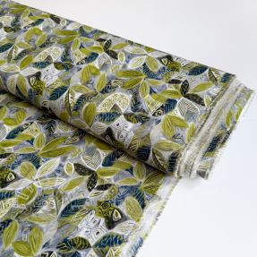 Viskosestoff RAYON POPLIN Floral design D