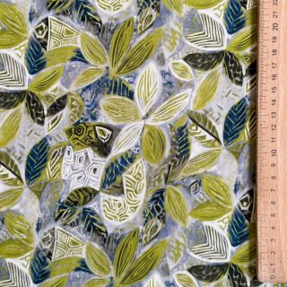 Viskosestoff RAYON POPLIN Floral design D
