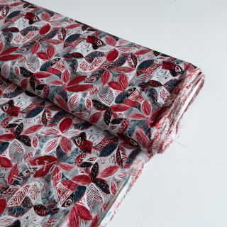 Viskosestoff RAYON POPLIN Floral design C