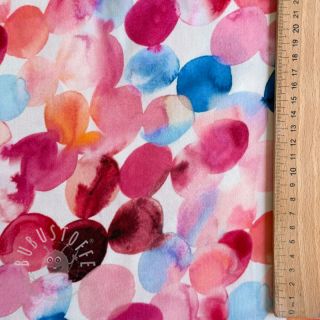 Viskosestoff RAYON POPLIN Bouncy design F