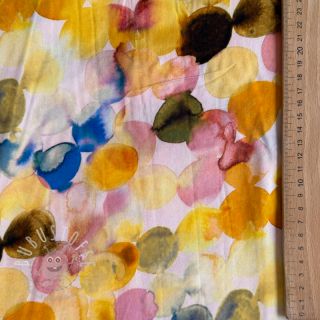 Viskosestoff RAYON POPLIN Bouncy design E