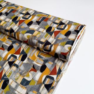 Viskosestoff RAYON POPLIN Leona design D