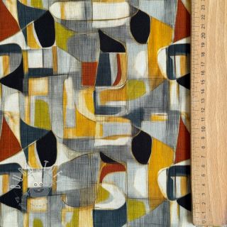 Viskosestoff RAYON POPLIN Leona design D