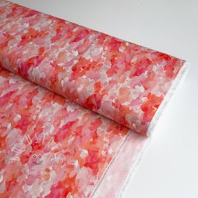 Viskosestoff RAYON POPLIN Faded spots design D