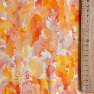 Viskosestoff RAYON POPLIN Faded spots design E