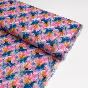 Viskosestoff RAYON POPLIN Faded spots design A