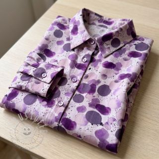 Viskosestoff RAYON POPLIN Bouncy design A