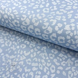 JEANS DENIM Leopard light blue