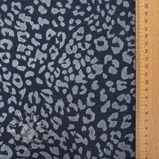JEANS DENIM Leopard dark blue