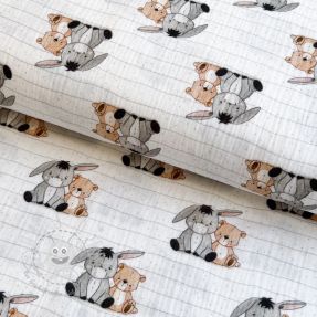 Double gauze/musselin Sweeties design B