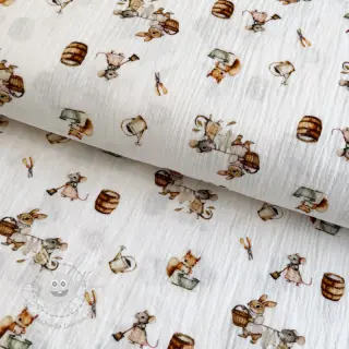 Double gauze/musselin Little things design A