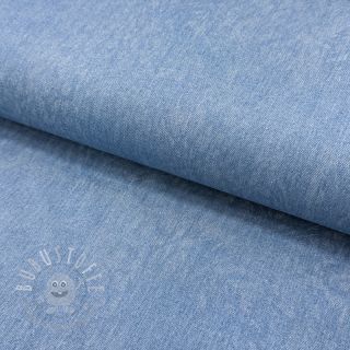 JEANS DENIM HEAVY Animal printed light blue