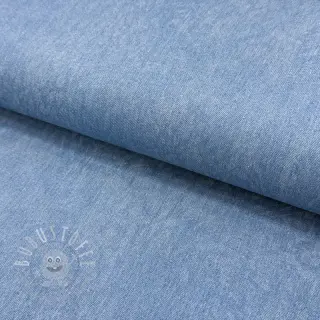 JEANS DENIM HEAVY Animal printed light blue