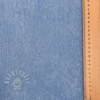 JEANS DENIM HEAVY Animal printed light blue