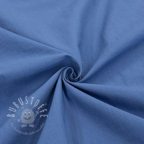 Baumwollstoff WASHED royal blue