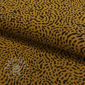 Jersey Dots and shapes olive