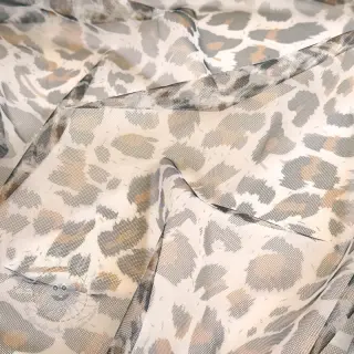 Feintüll Panther offwhite