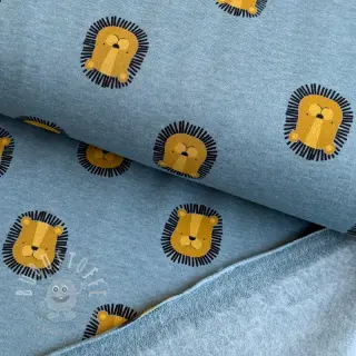 Sweat kuschel Lions smoke blue melange