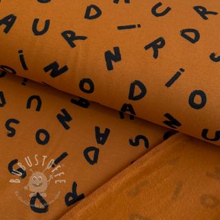 Sweat kuschel SOFT Letters hazel