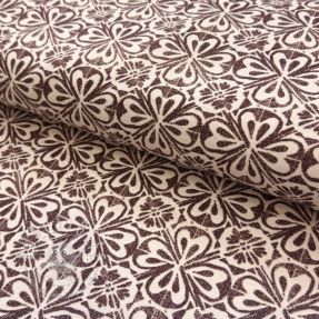 Dekostoff Stamps brown