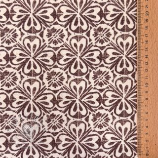 Dekostoff Stamps brown